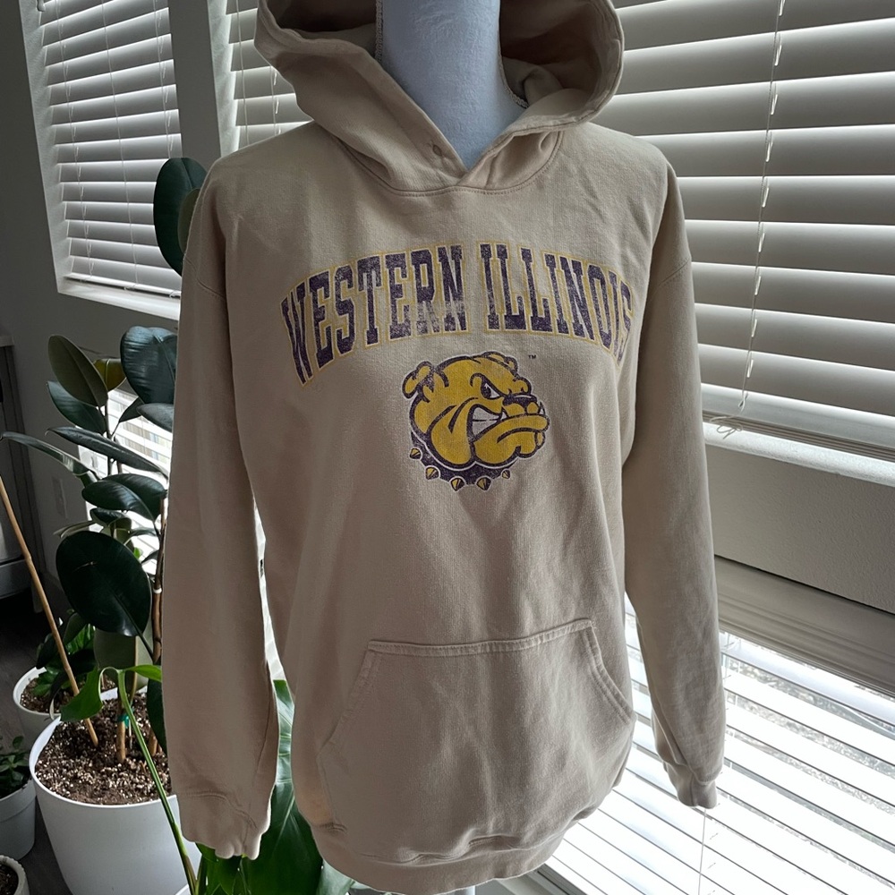 Western Illinois University Rubbed Arch Softstyle Hoodie